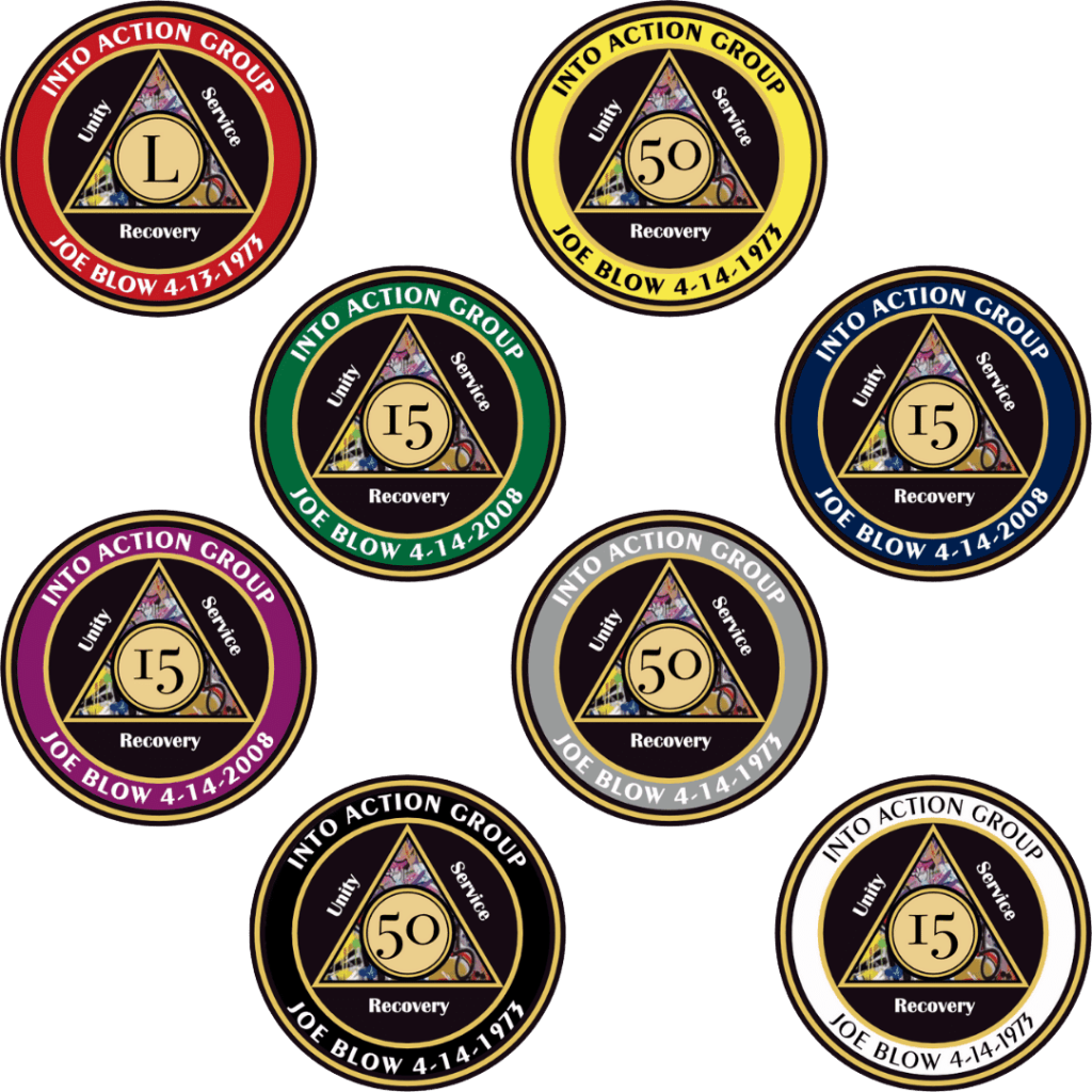 Online AA Chips Store - Sobriety Coins and Medallions - Chipmunk AA ...