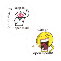 Its Hard to Keep an Open Mind. Chip