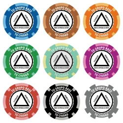 Fichas AA de bienvenida personalizadas